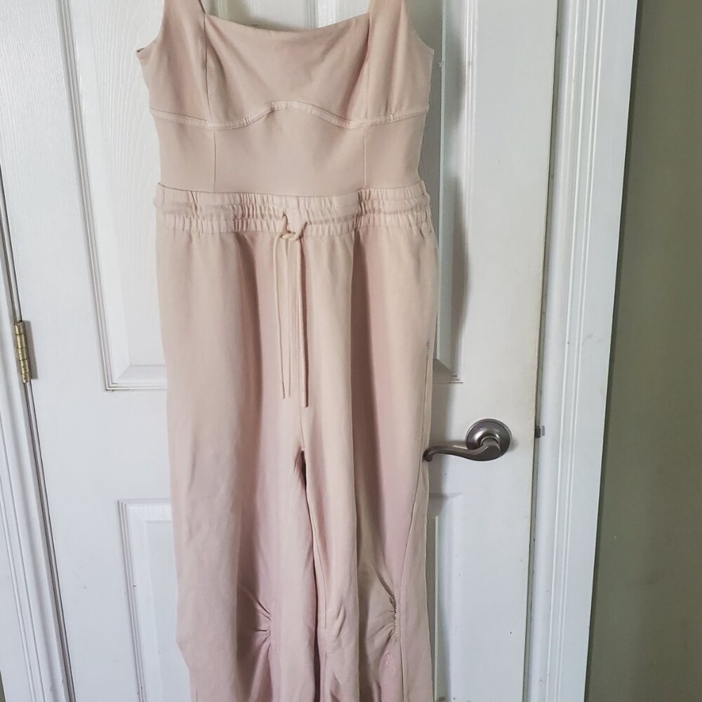 Free People Movement Inbound Onesie in Pink Cashmere Size Medium EUC - Picture 3 of 6